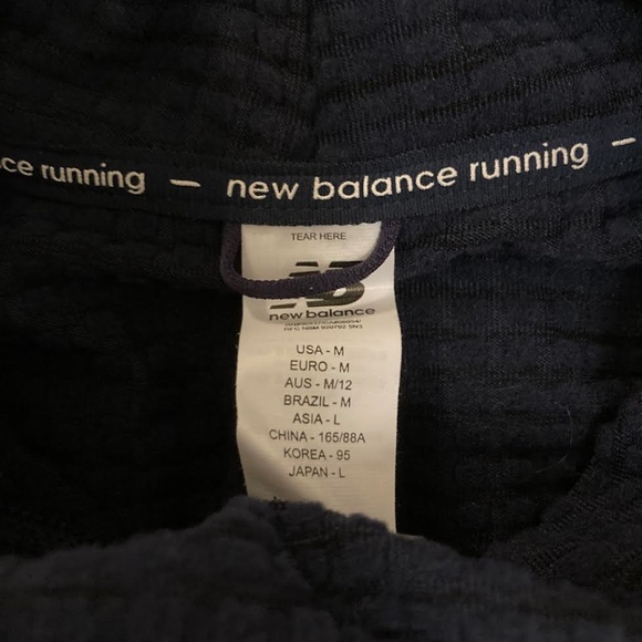 NWT New Balance Heat Speed Demon Pullover Pigment Heather Size M - Picture 4 of 6